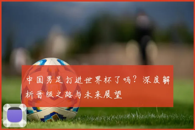 中国男足打进世界杯了吗？深度解析晋级之路与未来展望