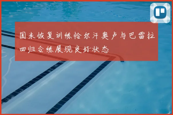 国米恢复训练恰尔汗奥卢与巴雷拉回归合练展现良好状态