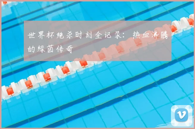 世界杯绝杀时刻全记录：热血沸腾的绿茵传奇